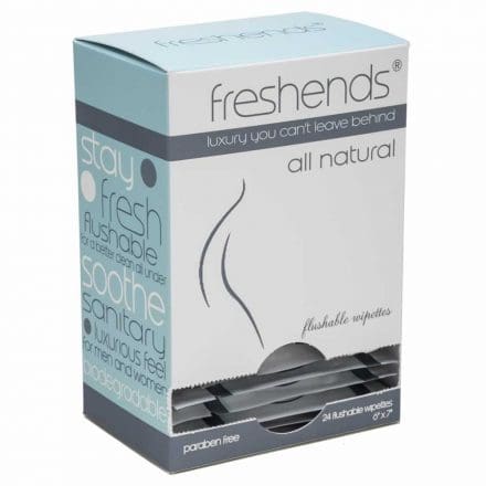 Freshends All Natural Towelettes Retail Box